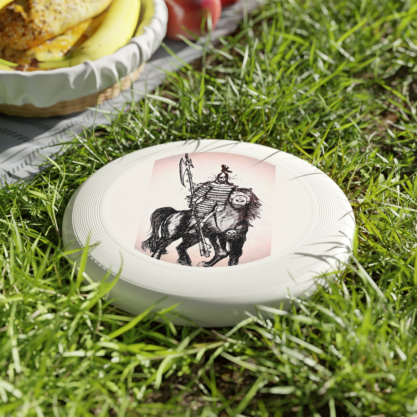 Frisbee guerrero huno