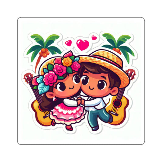 Dancing Couple Sticker
