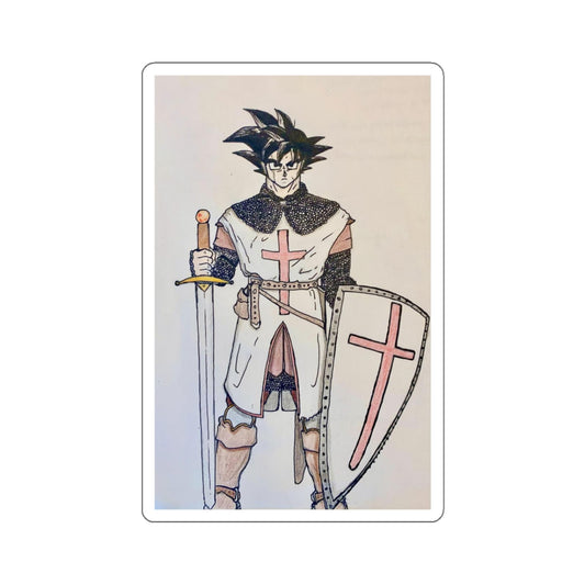 Crusader Goku Sticker