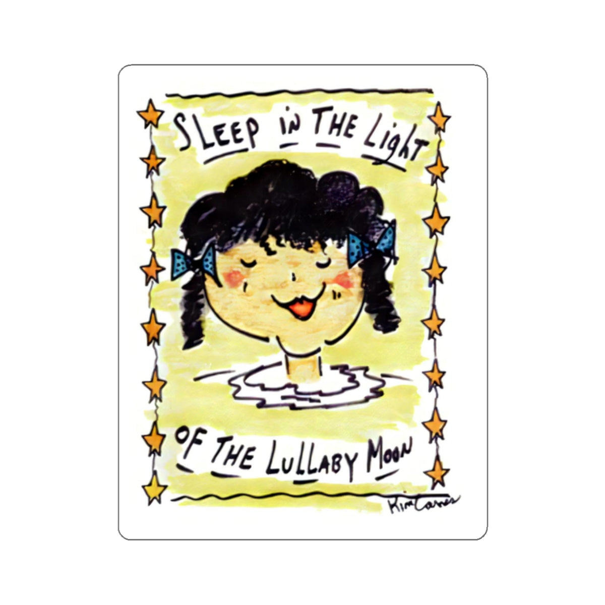 Lullaby Moon Sticker