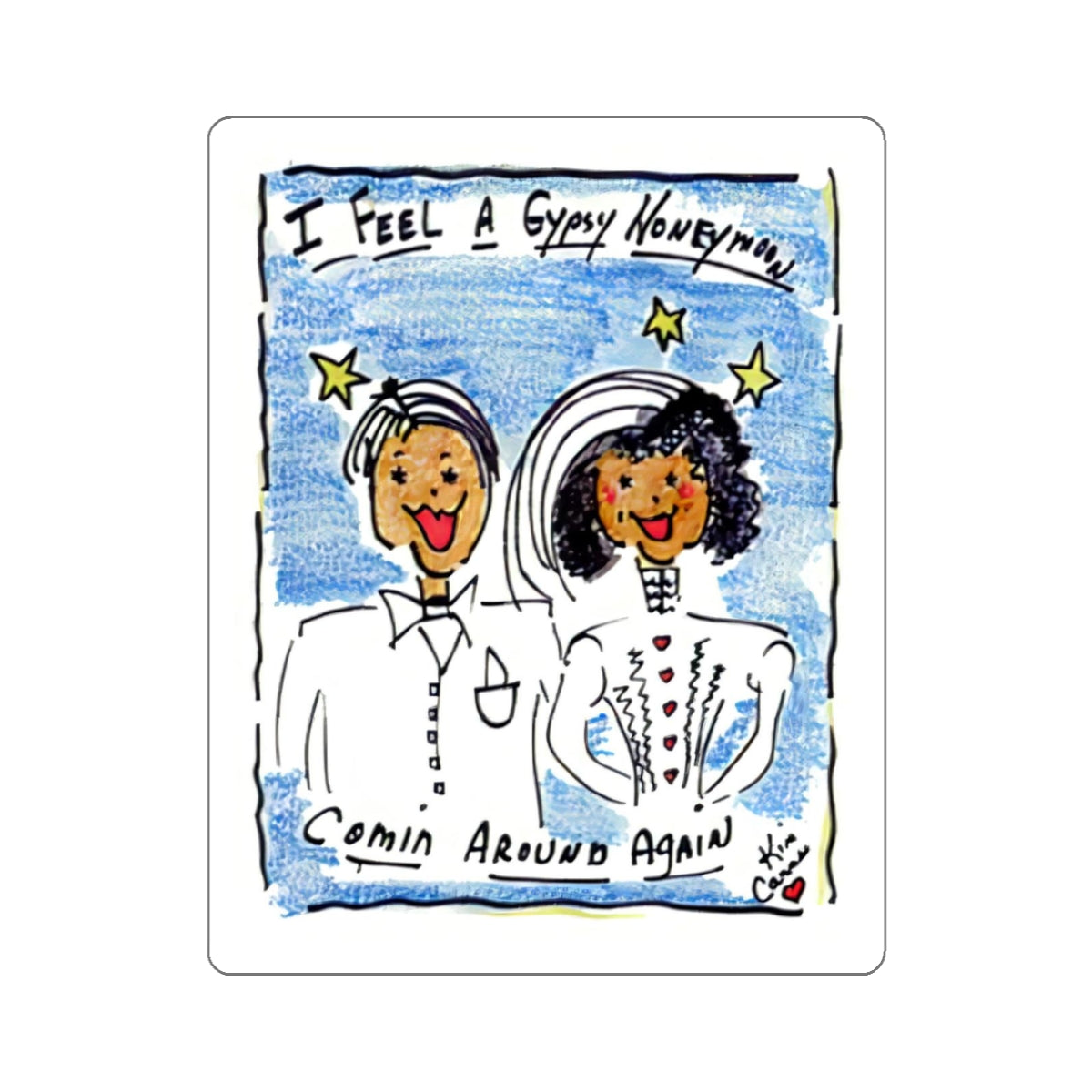 Gypsy Honeymoon Sticker