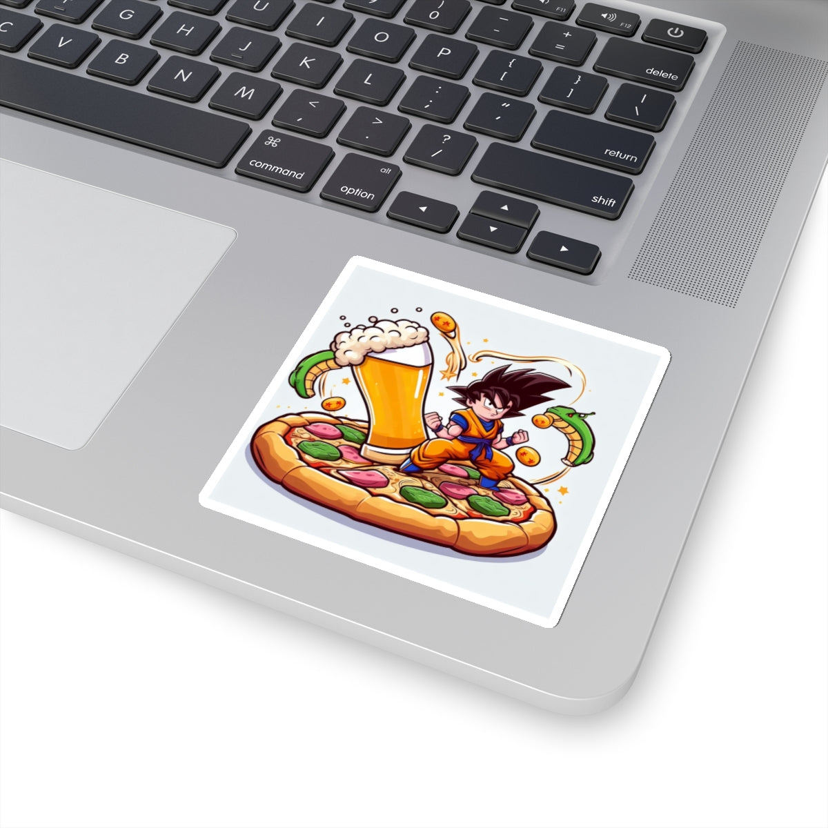 Saiyan Pizza Party Sticker