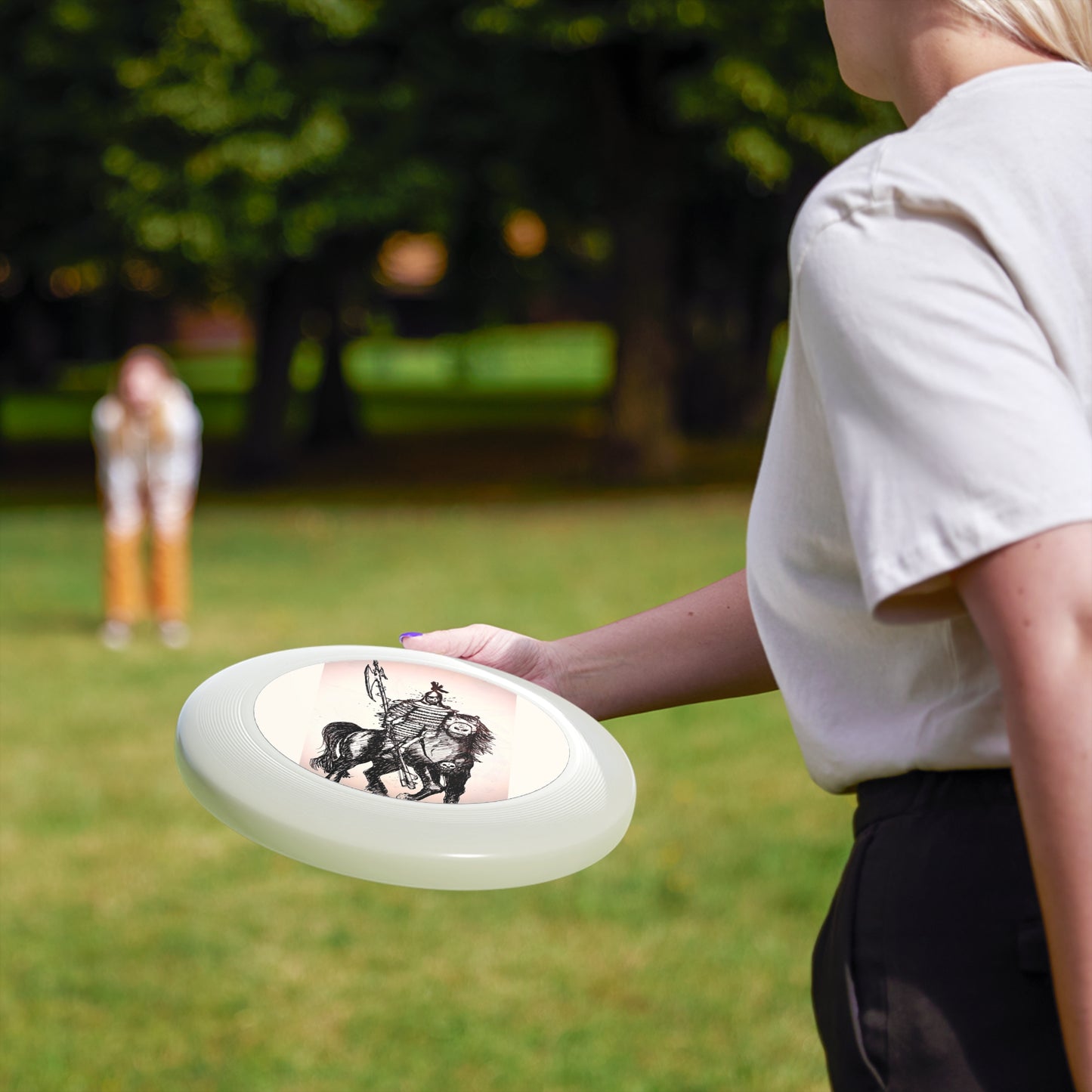 Hun Warrior Frisbee